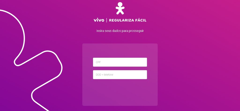 Imagem Antigo Portal Vivo Regulariza Fácil